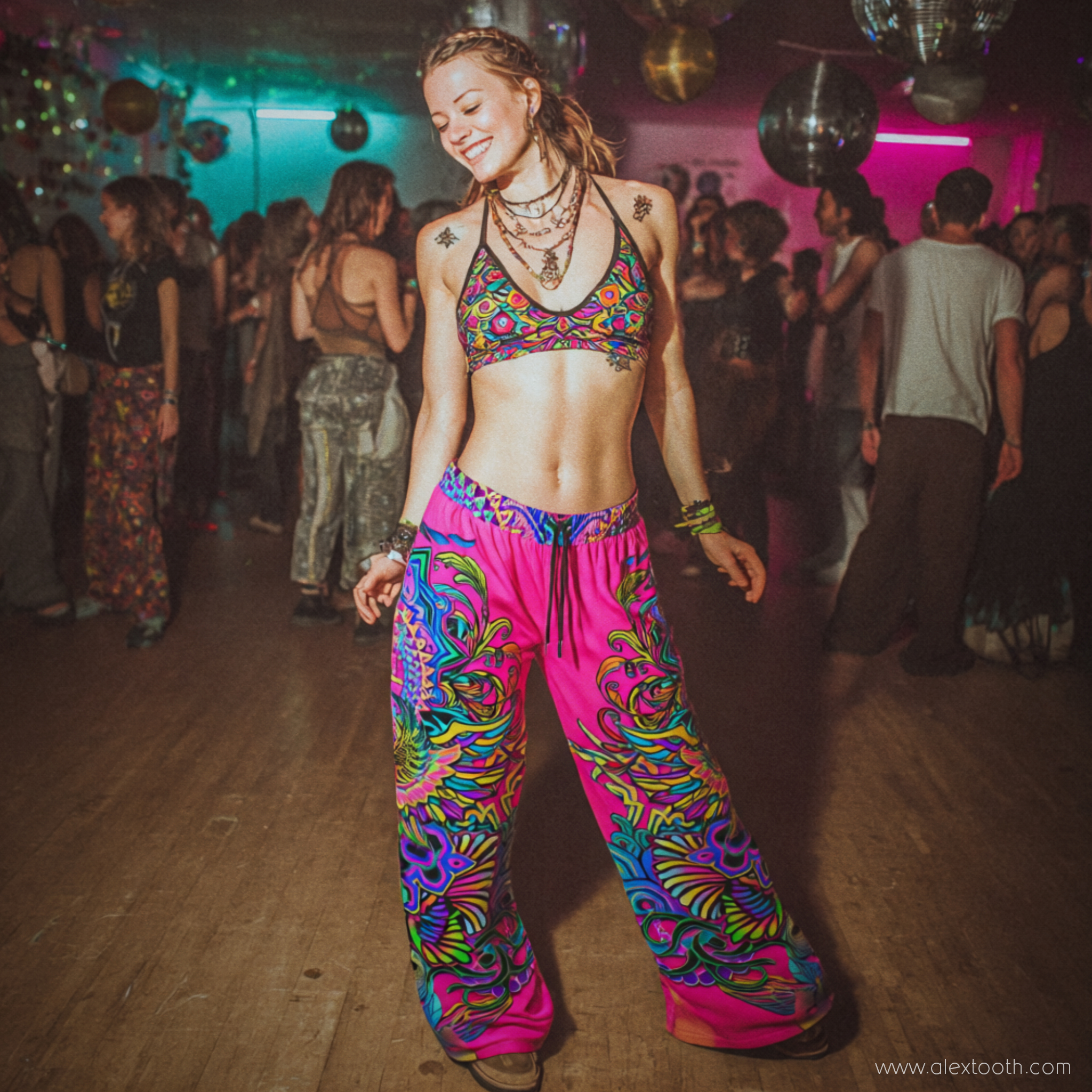 1a Radiant Bloom FlowState Pants - Image 1