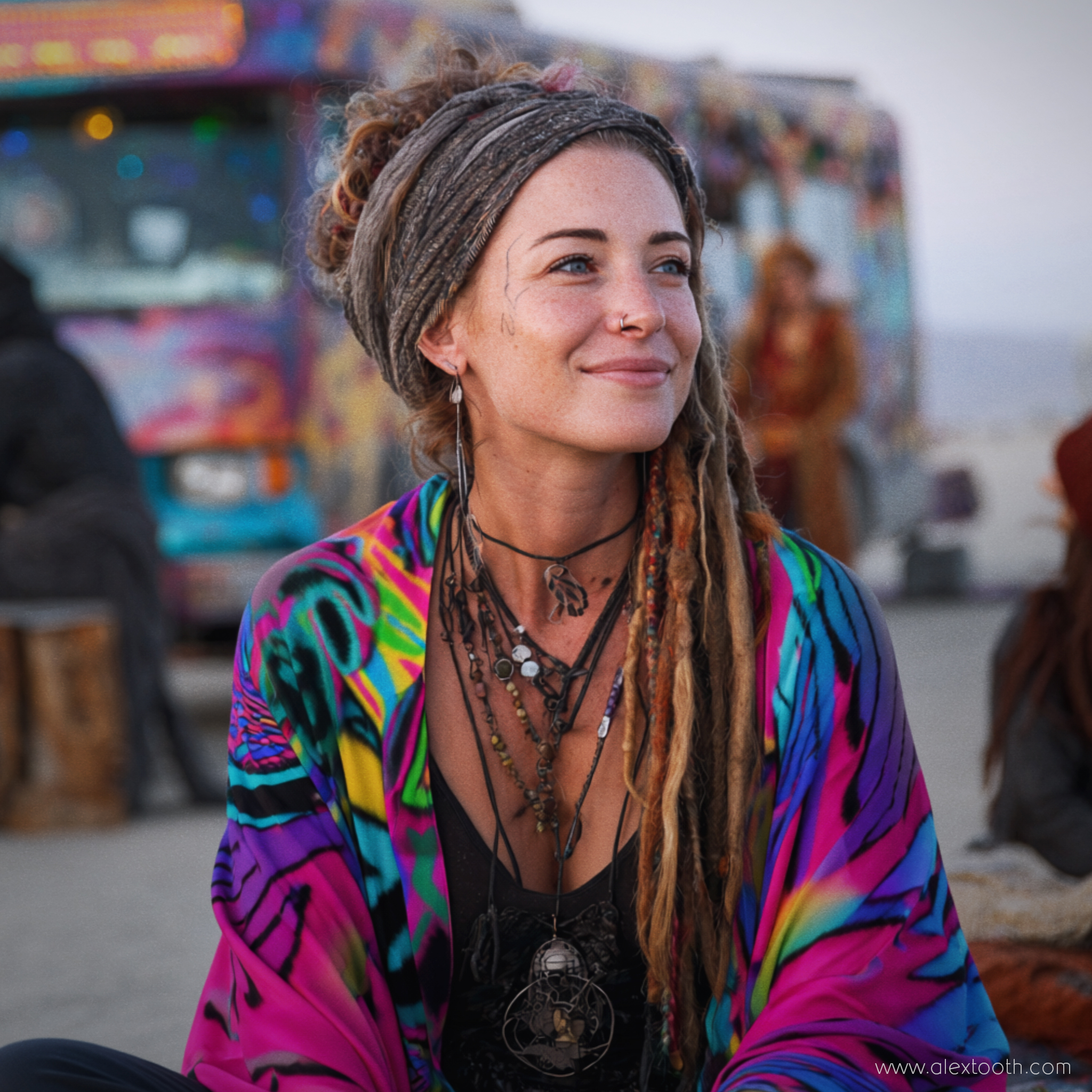 30c Radiant Bloom Waylight Scarf - Image 1